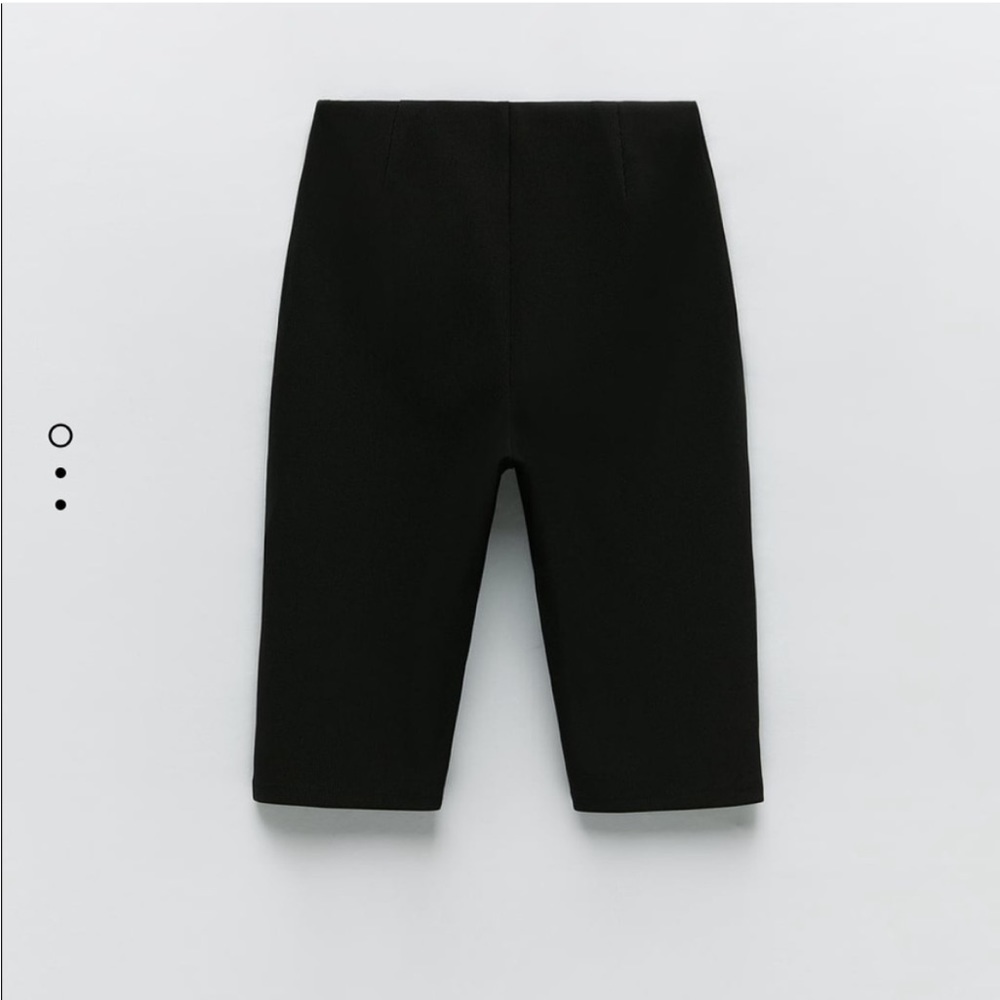 Zara ottoman biker shorts size s